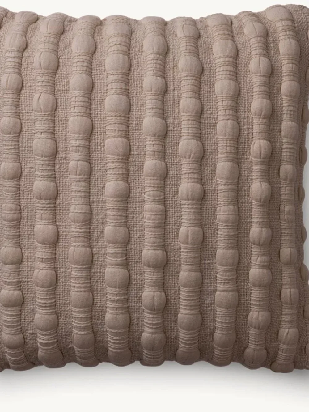 RH Restoration Hardware Loa Merino Wool Chunky Stripe Pillow Cover